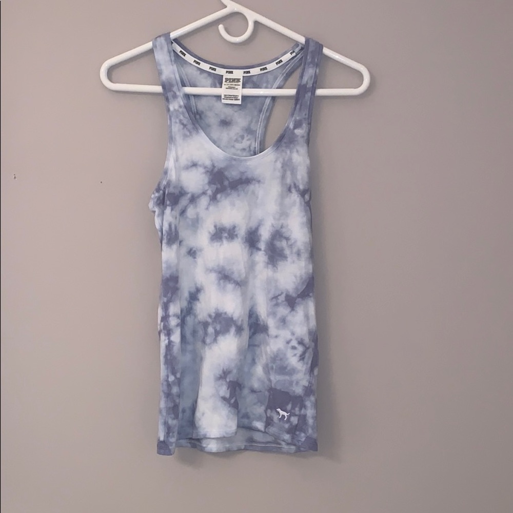 PINK TIE DYED TANK TOP